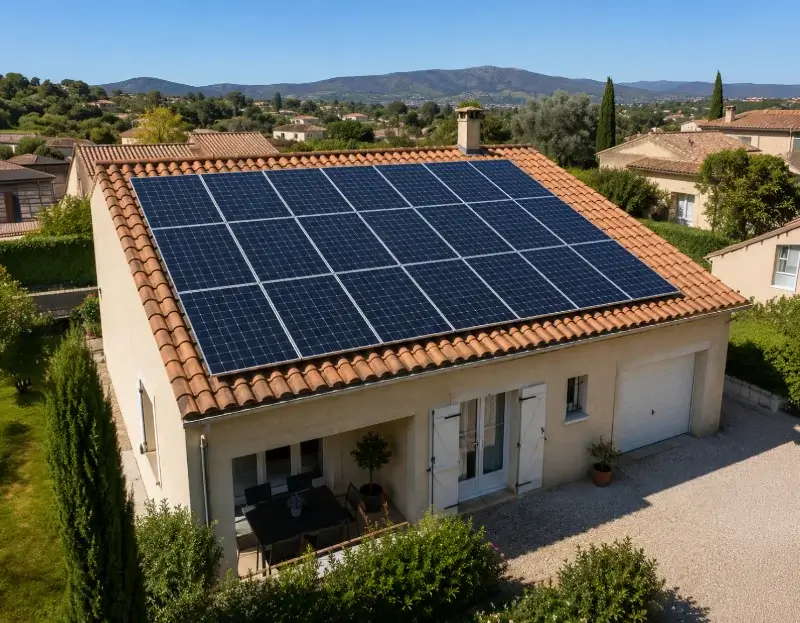 Prime à l'autoconsommation panneaux solaires Domagné — aide financière de l'État